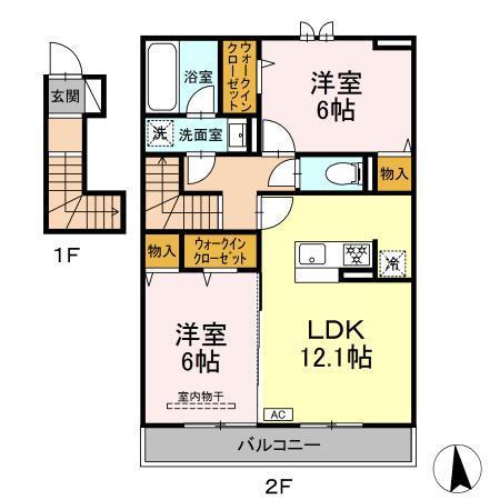 泉区上飯田町AK計画（202） 間取り図画像