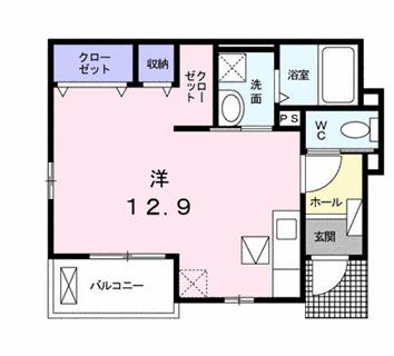 サンプルメリア（101） 間取り図画像