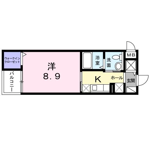ベル　エミール（304） 間取り図画像