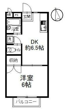 サマックスドリーム（203） 間取り図画像