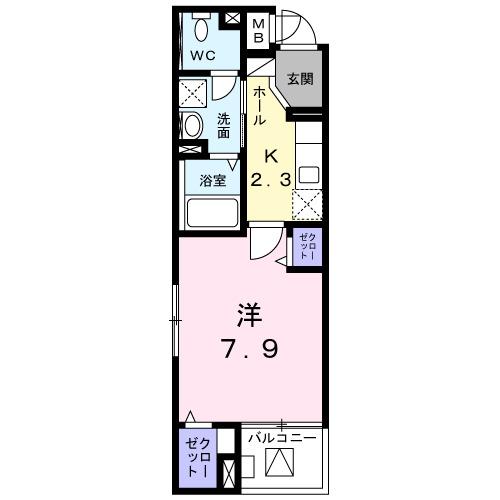 ルミソラーレ（406） 間取り図画像