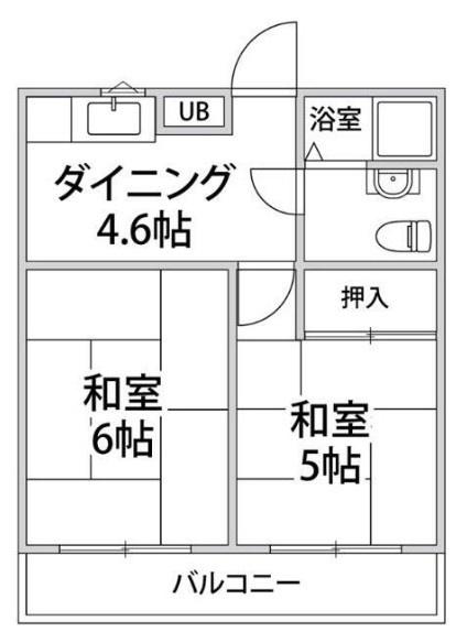 テラスフルール（301） 間取り図画像