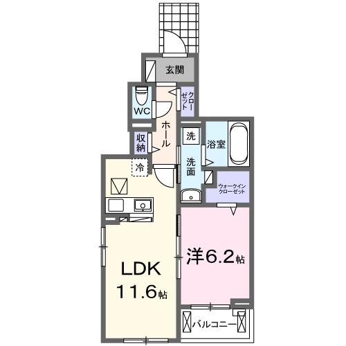 シェーン　ハイム（103） 間取り図画像