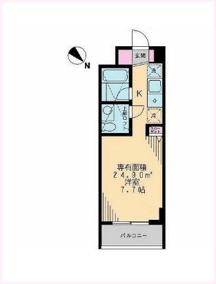 ハーモニーコート西鶴間（0601） 間取り図画像