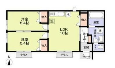 ル・クオン（102） 間取り図画像