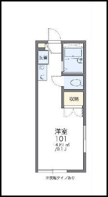 レオパレスコーポ藤沢（102） 間取り図画像