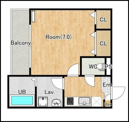 ジーメゾン湘南藤沢（0303） 間取り図画像