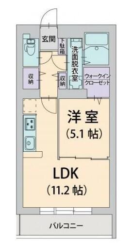 ヴィオレット湘南（301） 間取り図画像