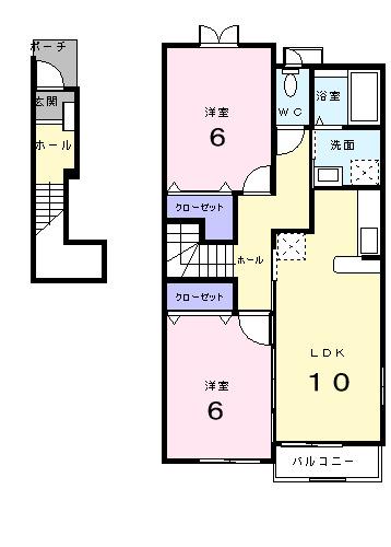 ソフィア（201） 間取り図画像