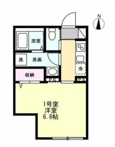 ベイルームグラン海老名（101） 間取り図画像