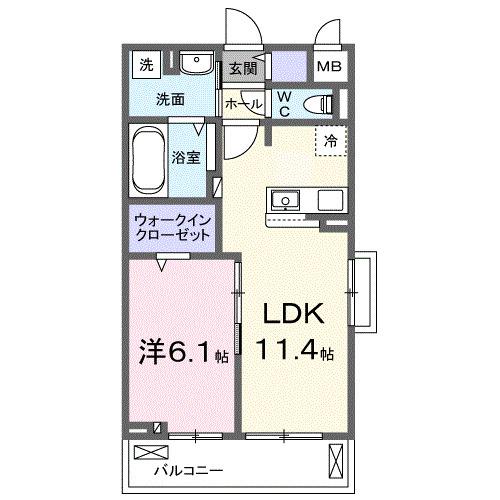 オリナ（201） 間取り図画像