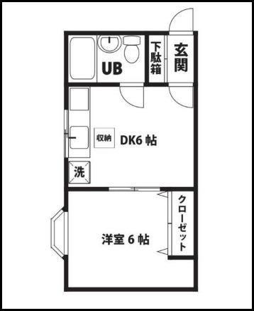 パレスプレジデントⅡ（101） 間取り図画像