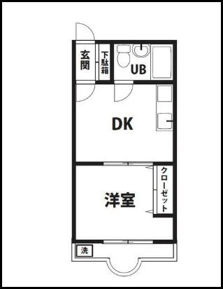 パレスプレジデントⅡ（202） 間取り図画像