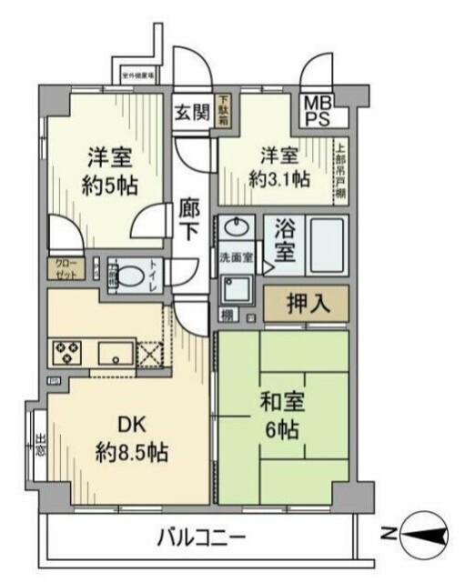  間取り図写真