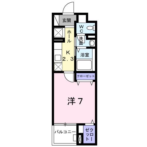 ルミソラーレ（105） 間取り図画像