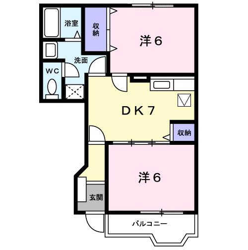 イーストヒルズ湘南（103） 間取り図画像