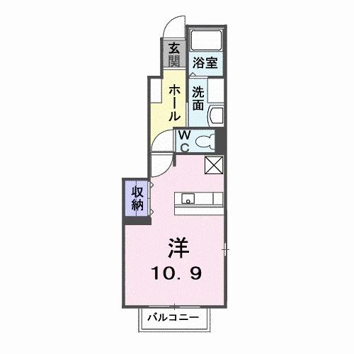 アスア・ラ・ルース（101） 間取り図画像