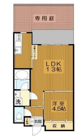 プリティ双葉（103） 間取り図画像