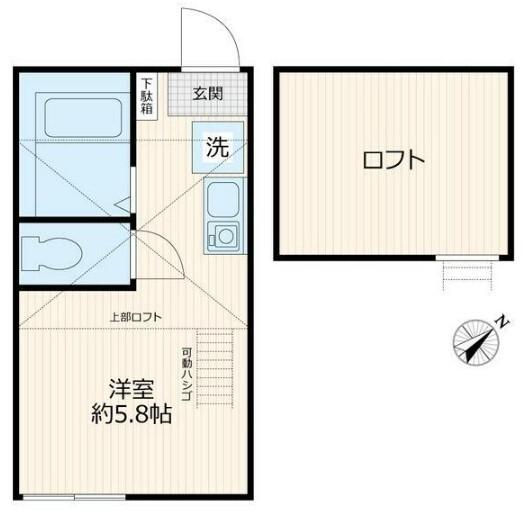 ヒルズ戸塚町（205） 間取り図画像