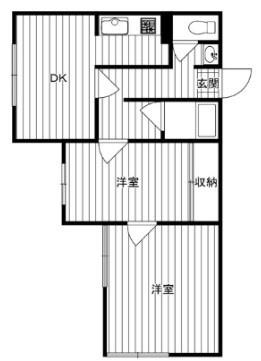 アルテミス江の島（101） 間取り図画像