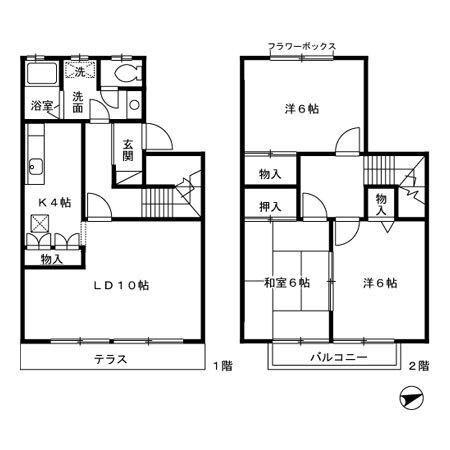  間取り図写真