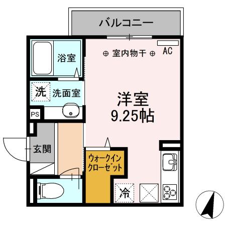 ポゥローニア湘南（101） 間取り図画像