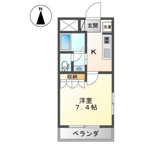 クレール湘南 間取り図画像