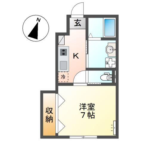 エクレール 間取り図画像