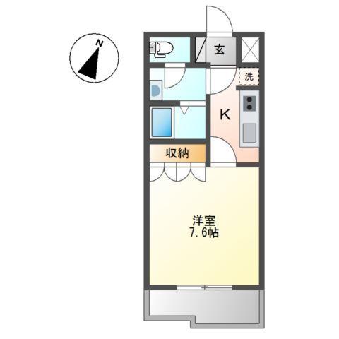 フローラーリア湘南 間取り図画像