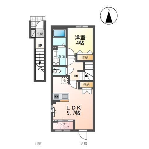 ノルドット 間取り図画像