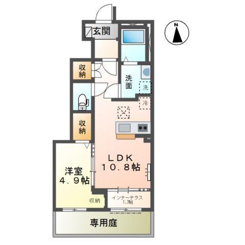 ポモドーロ 間取り図画像