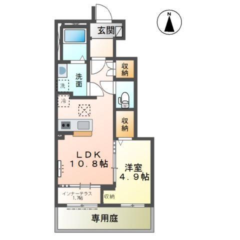 ポモドーロ 間取り図画像
