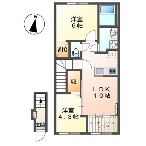 Clarity 間取り図画像