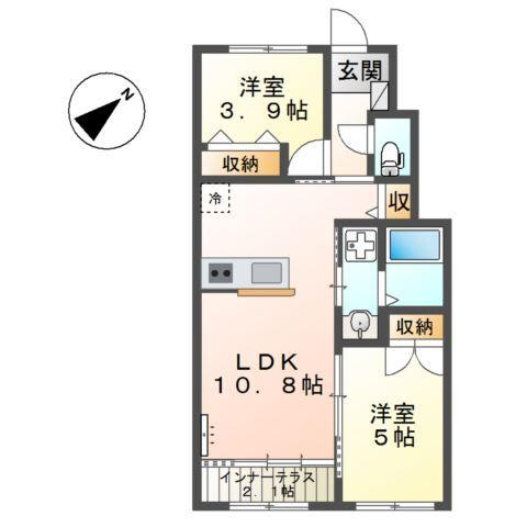 クオリア湘南 間取り図画像