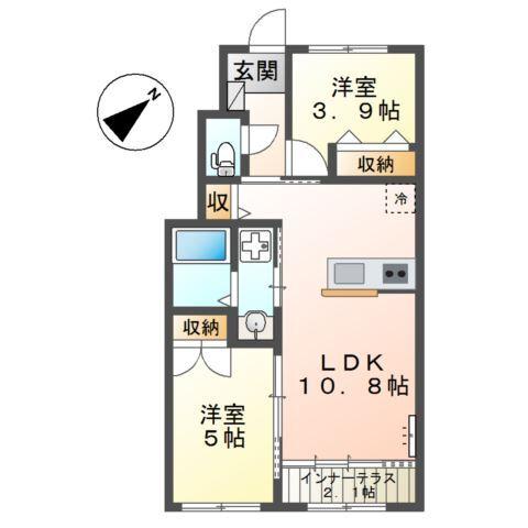 クオリア湘南 間取り図画像