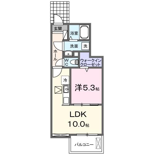シャトレーＢＡＮ（104） 間取り図画像