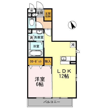 グランドソレイユ（301） 間取り図画像