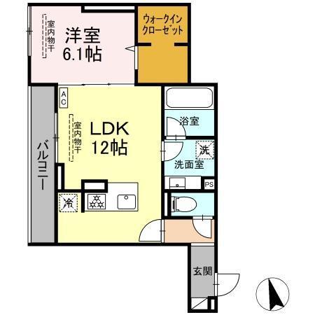 (仮称)トリシア円行2丁目プロジェクト（202） 間取り図画像