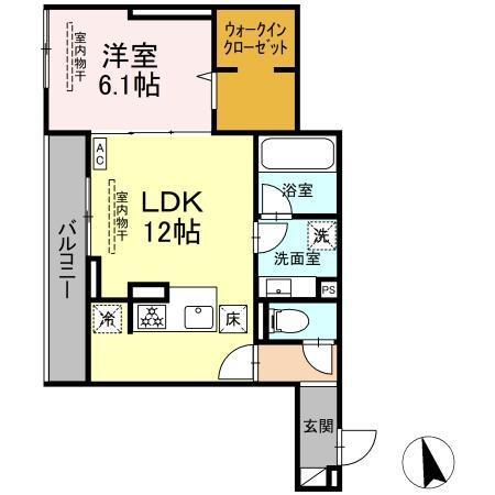 (仮称)トリシア円行2丁目プロジェクト（102） 間取り図画像