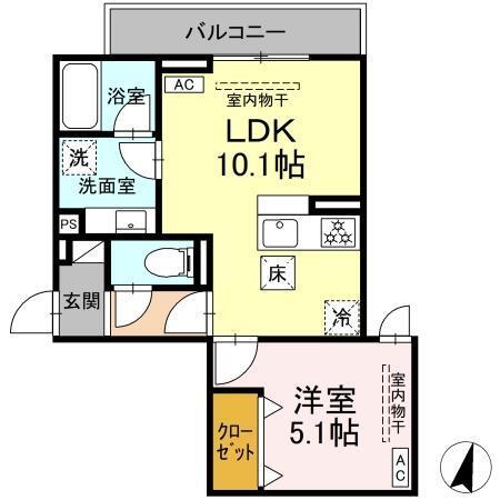リートゥス湘南辻堂（101） 間取り図画像