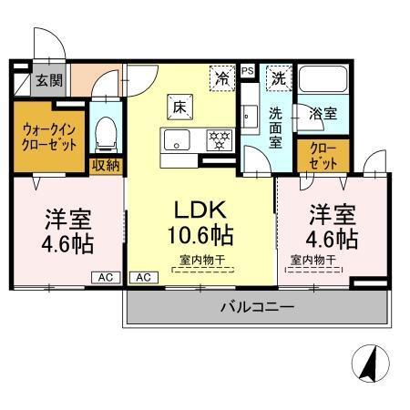リートゥス湘南辻堂（102） 間取り図画像