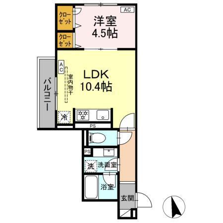 カルニュ（303） 間取り図画像