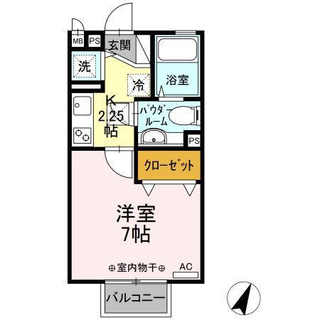 パークヒルズ（103） 間取り図画像