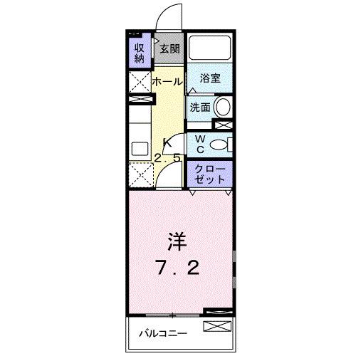 フロレ　セレッソ（201） 間取り図画像