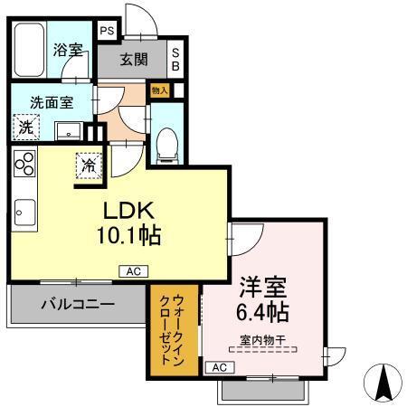 シャーメゾン大和東レジデンス（305） 間取り図画像