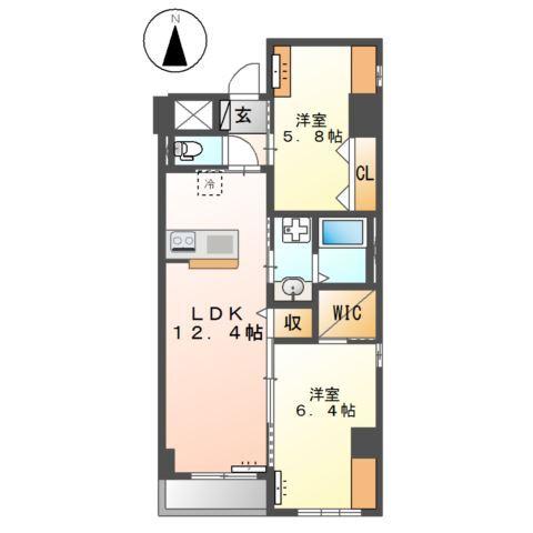 キーファ 間取り図画像