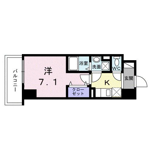 スアヴィス平塚八重咲（103） 間取り図画像