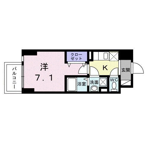 スアヴィス平塚八重咲（204） 間取り図画像