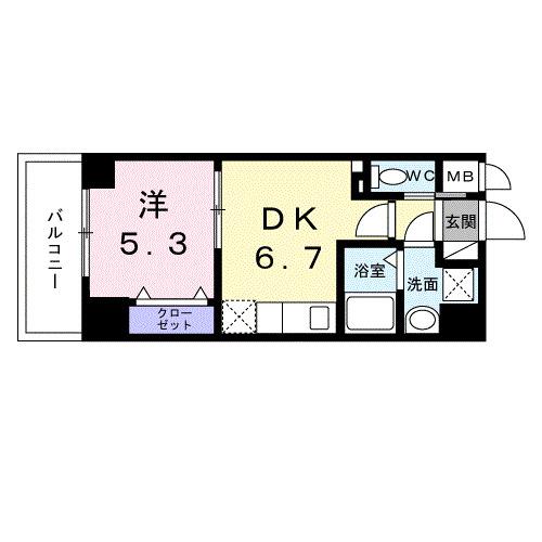 スアヴィス平塚八重咲（301） 間取り図画像