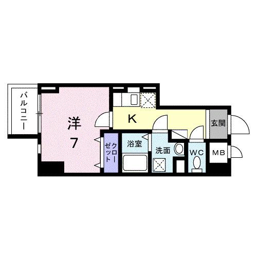 スアヴィス平塚八重咲（305） 間取り図画像